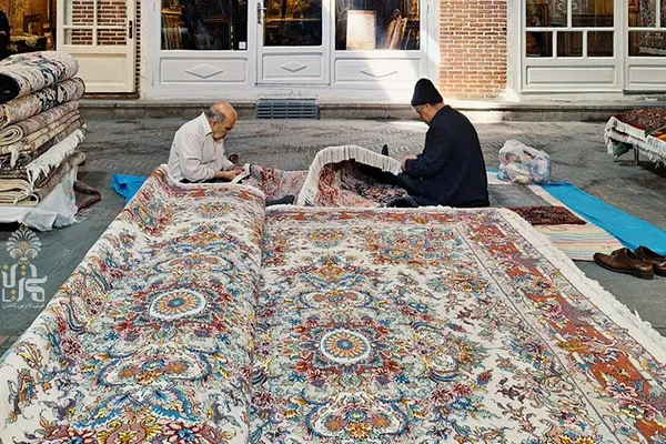 tabriz-machine-made-carpet-fibers